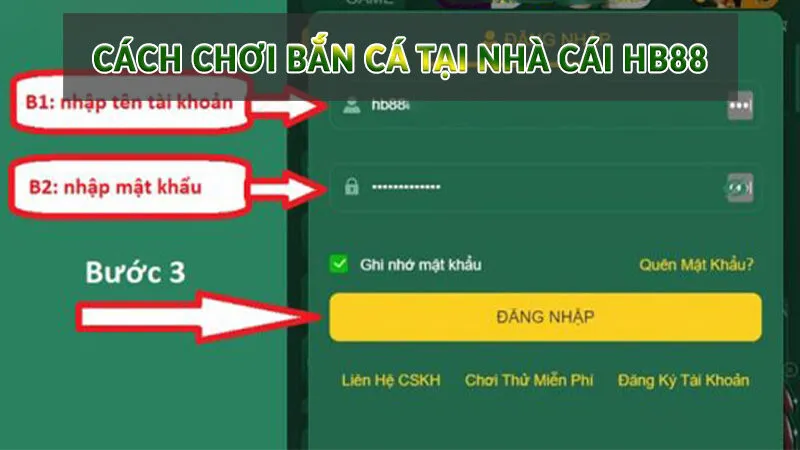 Bắn Cá HB88 - Khám phá đại dương nhận xu khủng 2025 4 cách chơi Bắn Cá tại nhà cái HB88